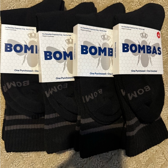 Bombas Women’s 4 pack Calf Socks / NWT / Size M / MSRP $56 - Picture 5 of 5